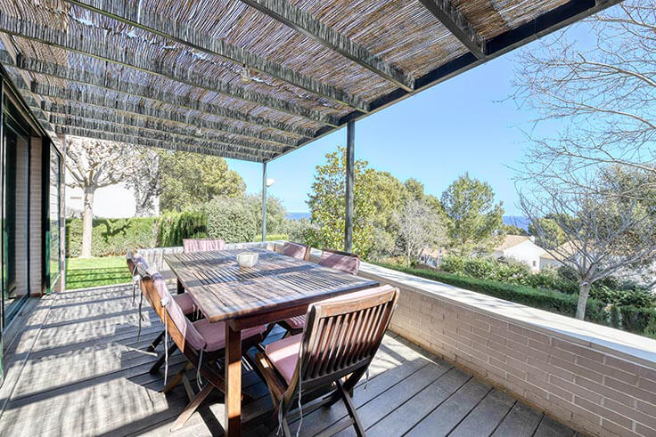 Semi detatched house 3 bedrooms with Pool, Air-conditioning, Parking and garden in Calella de Palafrugell - Rent Seasonal