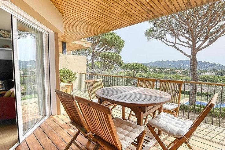 Apartment 4 bedrooms with Pool, Sea views, Wifi, Parking and garden in Calella de Palafrugell - Rent Vacation - Tourist