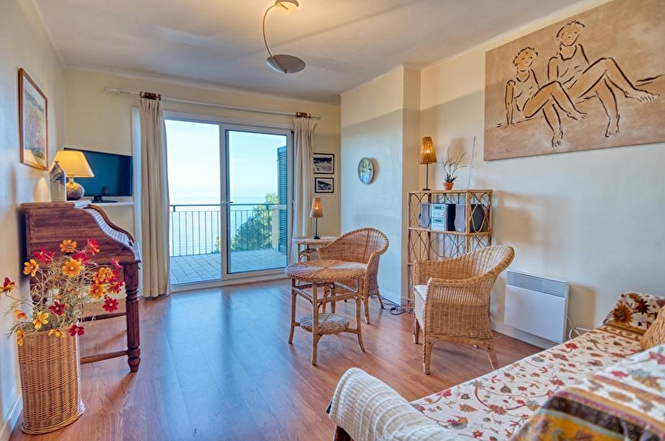 Penthouse 3 bedrooms with Pool, Sea views, Parking and garden in Tamariu - Rent Vacation - Tourist