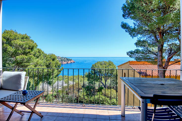 Apartment 1 bedroom with Sea views, Wifi, Parking and garden in Tamariu - Rent Vacation - Tourist