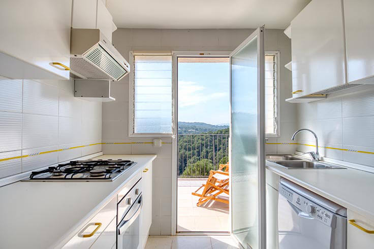 Apartment 1 bedroom with Pool, Sea views, Parking and garden in Begur - Rent Vacation - Tourist