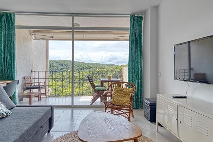 Apartment 2 bedrooms with Pool, Air-conditioning, Wifi, Parking and garden in Tamariu - Rent Vacation - Tourist