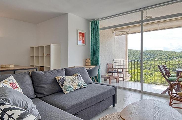 Apartment 2 bedrooms with Pool, Air-conditioning, Wifi, Parking and garden in Tamariu - Rent Vacation - Tourist