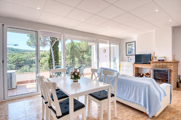 Penthouse 2 bedrooms with Sea views, Wifi and Parking in Tamariu - Rent Seasonal