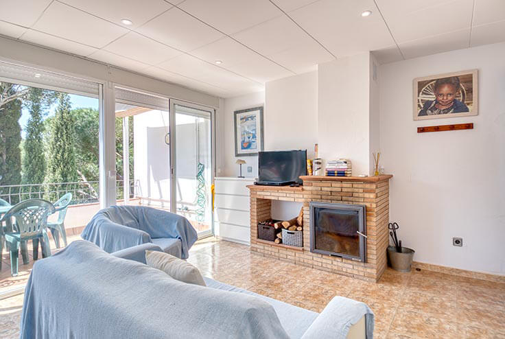 Penthouse 2 bedrooms with Sea views, Wifi and Parking in Tamariu - Rent Seasonal