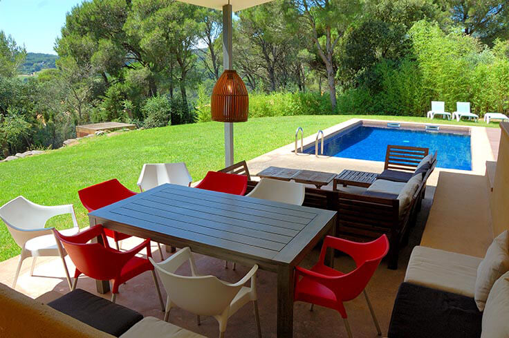 Individual house 4 bedrooms with Pool, Wifi, Barbecue and garden in Tamariu - Rent Vacation - Tourist