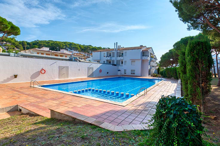 Apartment 3 bedrooms with Pool, Parking and garden in Llafranc - Rent Vacation - Tourist