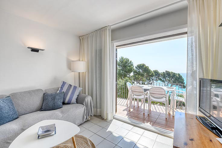 Apartment 2 bedrooms with Sea views, Wifi and Parking in Calella de Palafrugell - Rent Seasonal