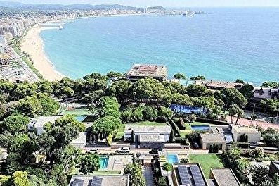 Chalet mit Schwimmbad, Meerblick, Klimaanlage und Garten auf Sant Antoni de Calonge - Vermietung Jahreszeit