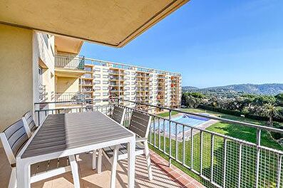 Wohnung mit Schwimmbad, Meerblick, Wifi, Parken und Garten auf Calella de Palafrugell - Vermietung Urlaub
