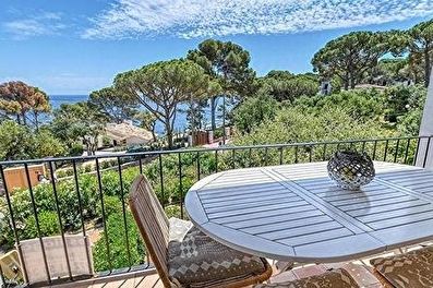 Wohnung mit Meerblick, Wifi und Garten auf Calella de Palafrugell - Vermietung Urlaub