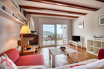 Wohnung mit Schwimmbad, Meerblick, Wifi, Parken und Garten auf Calella de Palafrugell - Vermietung Tourist