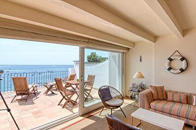 Penthouse mit Meerblick, Wifi und Parken auf Calella de Palafrugell - Vermietung Urlaub