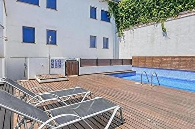 Penthouse mit Schwimmbad, Meerblick, Wifi und Parken auf Calella de Palafrugell - Vermietung Tourist