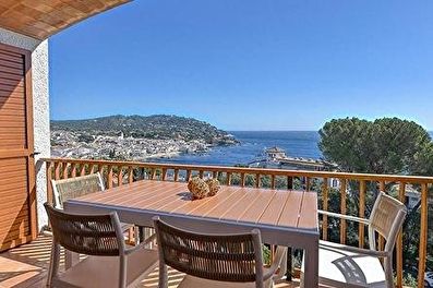 Wohnung mit Schwimmbad, Meerblick, Wifi, Parken und Garten auf Calella de Palafrugell - Vermietung Tourist
