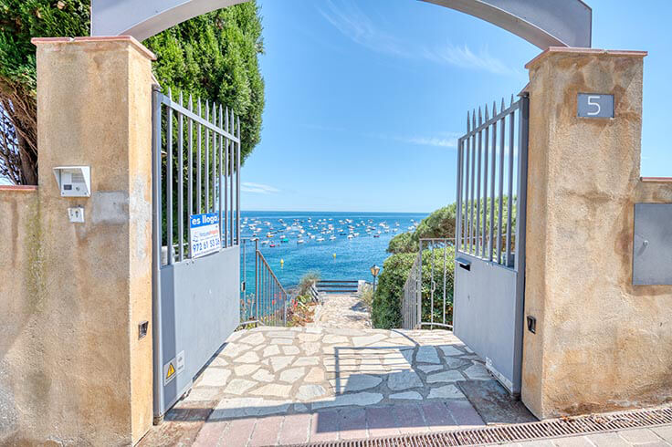 Heim 4 Schlafzimmer mit Meerblick, Wifi und Parken auf Calella de Palafrugell - Vermietung Urlaub - Tourist