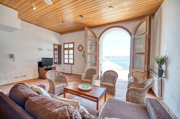 Heim 4 Schlafzimmer mit Meerblick, Wifi und Parken auf Calella de Palafrugell - Vermietung Urlaub - Tourist