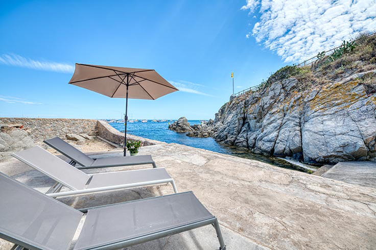 Heim 4 Schlafzimmer mit Meerblick, Wifi und Parken auf Calella de Palafrugell - Vermietung Urlaub - Tourist