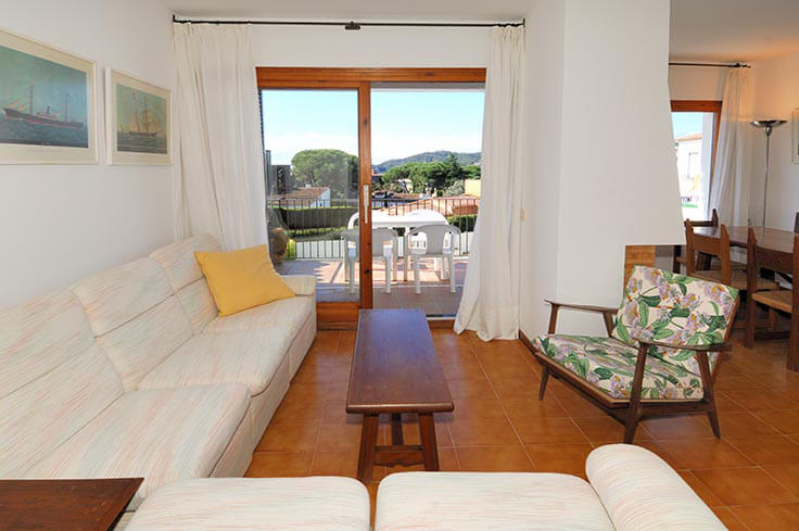 Wohnung 3 Schlafzimmer mit Schwimmbad, Parken und Garten auf Llafranc - Vermietung Urlaub - Tourist