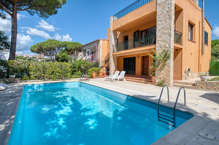 Wohnung 3 Schlafzimmer mit Schwimmbad, Wifi, Parken und Garten auf Calella de Palafrugell - Vermietung Urlaub - Tourist