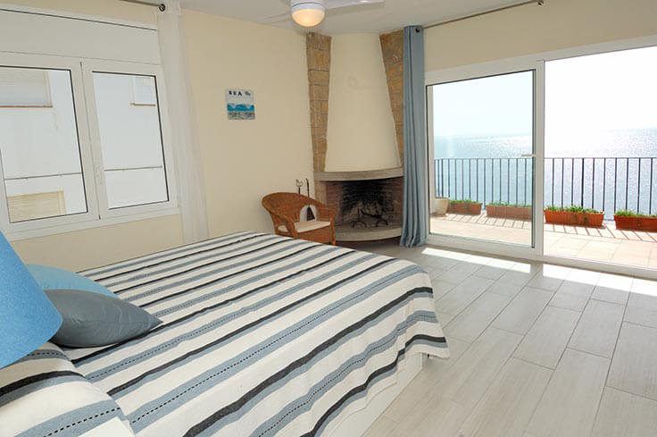 Stadthaus 4 Schlafzimmer mit Meerblick auf Calella de Palafrugell - Vermietung Urlaub - Tourist