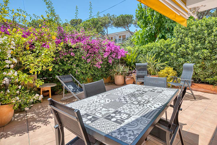 Wohnung 2 Schlafzimmer mit Schwimmbad, Wifi und Garten auf Calella de Palafrugell - Vermietung Urlaub - Tourist