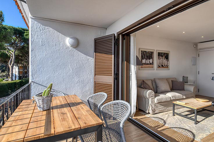 Wohnung 2 Schlafzimmer mit Schwimmbad, Meerblick und Wifi auf Calella de Palafrugell - Vermietung Urlaub - Tourist