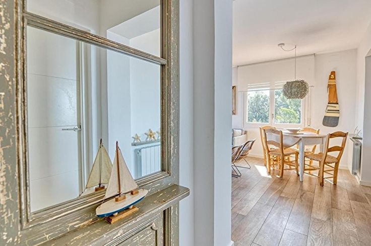 Wohnung 2 Schlafzimmer mit Schwimmbad, Meerblick, Wifi, Parken und Garten auf Calella de Palafrugell - Vermietung Urlaub - Tourist