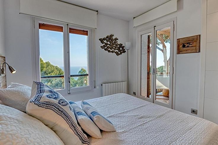 Wohnung 2 Schlafzimmer mit Schwimmbad, Meerblick, Wifi, Parken und Garten auf Calella de Palafrugell - Vermietung Urlaub - Tourist