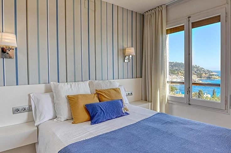 Wohnung 2 Schlafzimmer mit Schwimmbad, Meerblick, Klimaanlage, Wifi, Parken und Garten auf Calella de Palafrugell - Vermietung Urlaub - Tourist