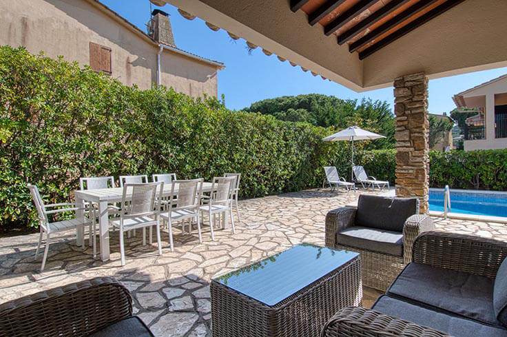 Chalet 4 Schlafzimmer mit Schwimmbad und Wifi auf Calella de Palafrugell - Vermietung Urlaub - Tourist