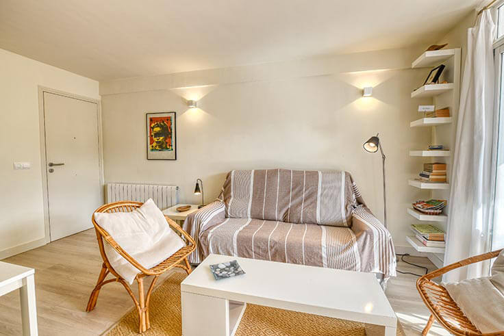 Wohnung 2 Schlafzimmer mit Parken auf Tamariu - Vermietung Jahreszeit