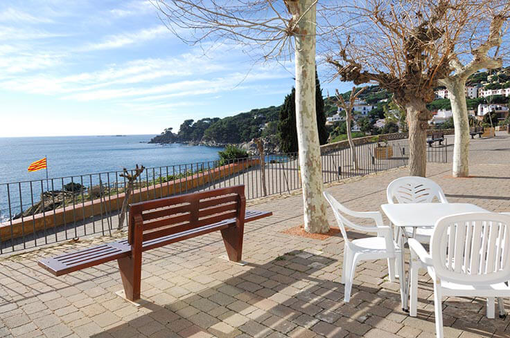 Wohnung 2 Schlafzimmer mit Meerblick, Wifi und Parken auf Palafrugell - Vermietung Urlaub - Tourist