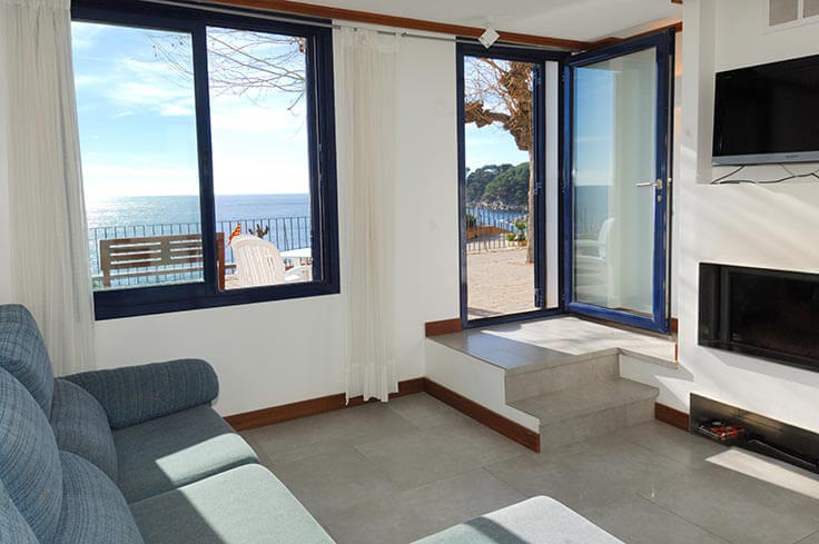 Wohnung 2 Schlafzimmer mit Meerblick, Wifi und Parken auf Palafrugell - Vermietung Urlaub - Tourist