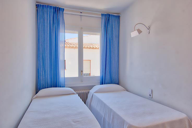 Wohnung 4 Schlafzimmer mit Meerblick auf Llafranc - Vermietung Urlaub - Tourist