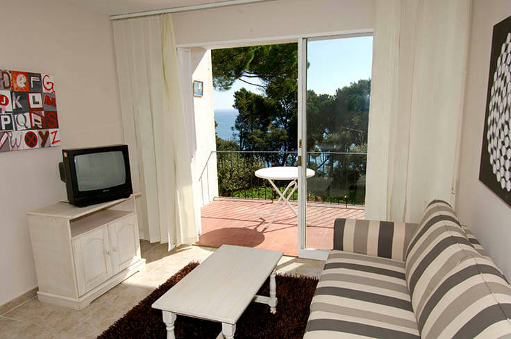 Wohnung 1 Schlafzimmer mit Parken und Garten auf Calella de Palafrugell - Vermietung Jahreszeit