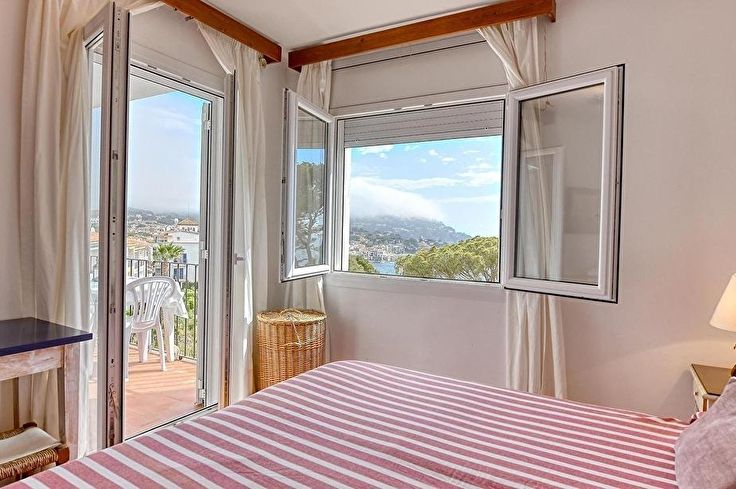Wohnung 2 Schlafzimmer mit Meerblick, Parken und Garten auf Calella de Palafrugell - Vermietung Urlaub - Tourist