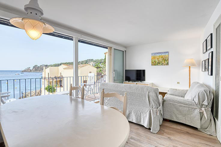 Wohnung 3 Schlafzimmer mit Meerblick und Wifi auf Calella de Palafrugell - Vermietung Urlaub - Tourist