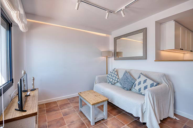 Penthouse 1 Schlafzimmer mit Meerblick, Wifi und Parken auf Calella de Palafrugell - Vermietung Jahreszeit
