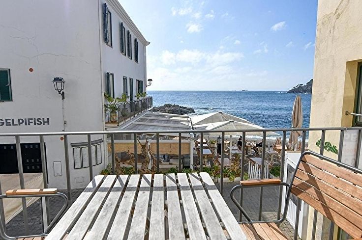 Wohnung 2 Schlafzimmer mit Meerblick auf Calella de Palafrugell - Vermietung Urlaub - Tourist