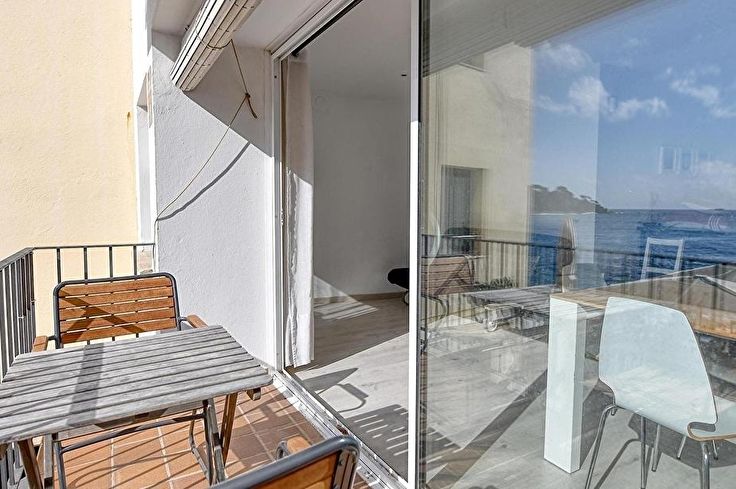 Wohnung 2 Schlafzimmer mit Meerblick auf Calella de Palafrugell - Vermietung Urlaub - Tourist