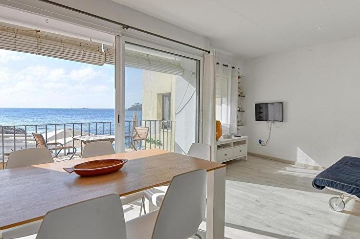Wohnung 2 Schlafzimmer mit Meerblick auf Calella de Palafrugell - Vermietung Urlaub - Tourist