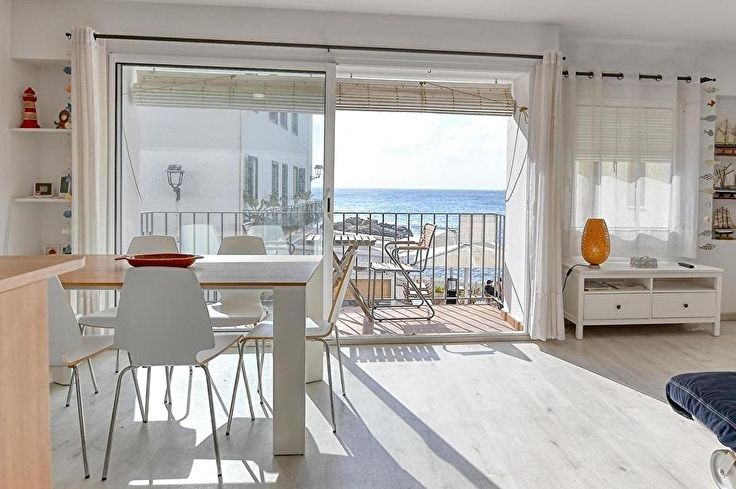 Wohnung 2 Schlafzimmer mit Meerblick auf Calella de Palafrugell - Vermietung Urlaub - Tourist