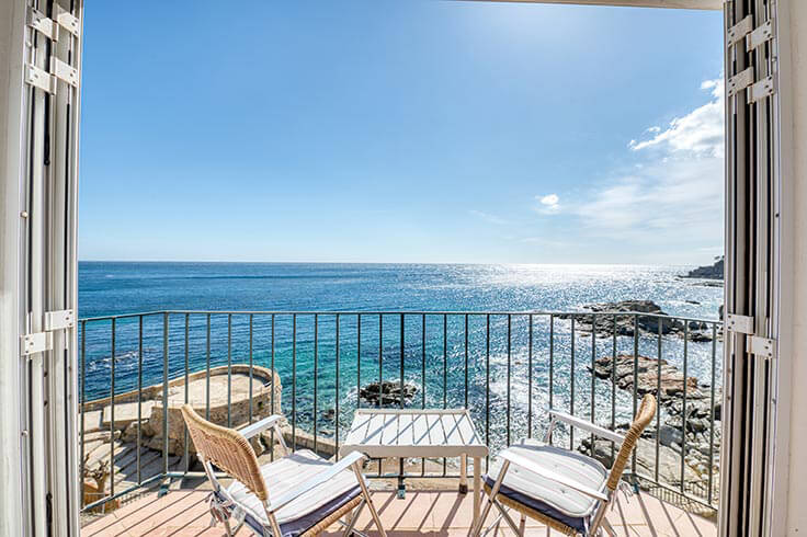 Wohnung 3 Schlafzimmer mit Meerblick und Parken auf Calella de Palafrugell - Vermietung Urlaub - Tourist