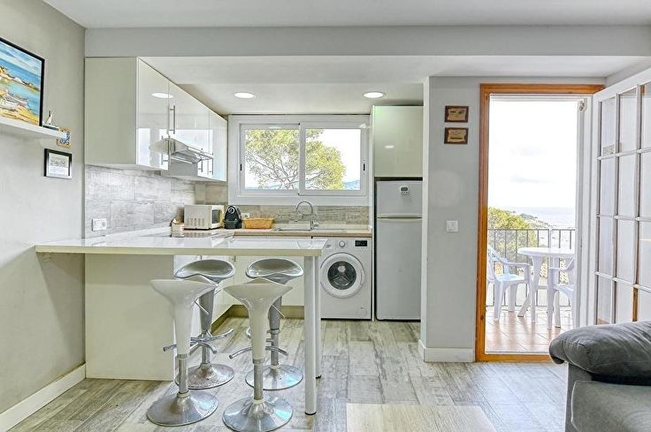 Wohnung 2 Schlafzimmer mit Schwimmbad, Meerblick, Wifi, Parken und Garten auf Calella de Palafrugell - Vermietung Urlaub - Tourist