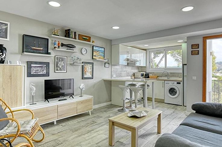 Wohnung 2 Schlafzimmer mit Schwimmbad, Meerblick, Wifi, Parken und Garten auf Calella de Palafrugell - Vermietung Urlaub - Tourist