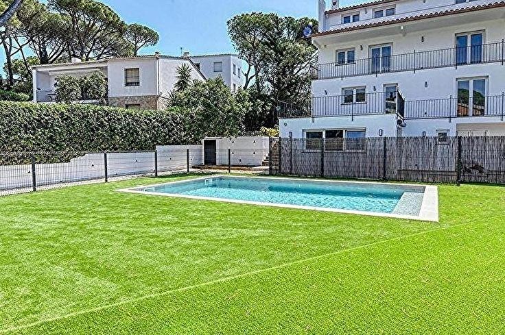 Wohnung 3 Schlafzimmer mit Schwimmbad, Meerblick, Parken und Garten auf Calella de Palafrugell - Vermietung Jahreszeit
