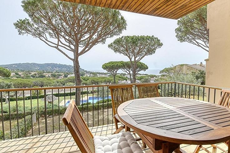 Wohnung 4 Schlafzimmer mit Schwimmbad, Meerblick, Wifi, Parken und Garten auf Calella de Palafrugell - Vermietung Urlaub - Tourist
