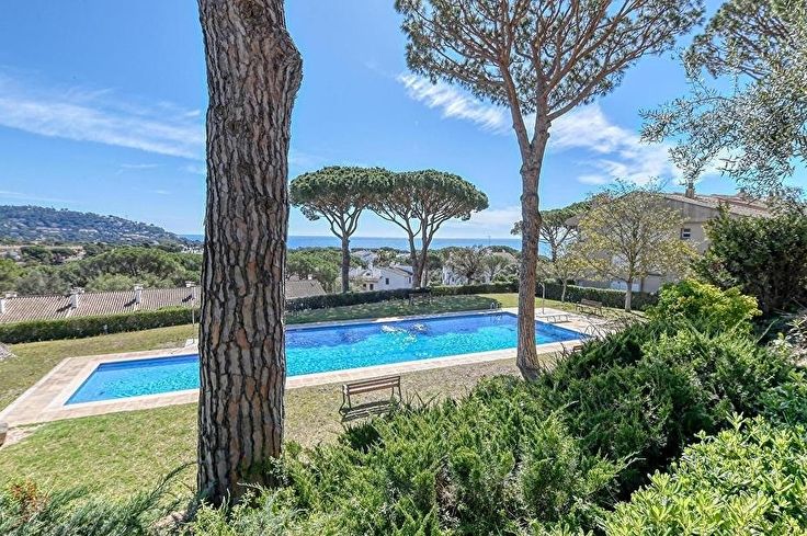 Wohnung 2 Schlafzimmer mit Schwimmbad, Meerblick, Wifi, Parken und Garten auf Calella de Palafrugell - Vermietung Urlaub - Tourist