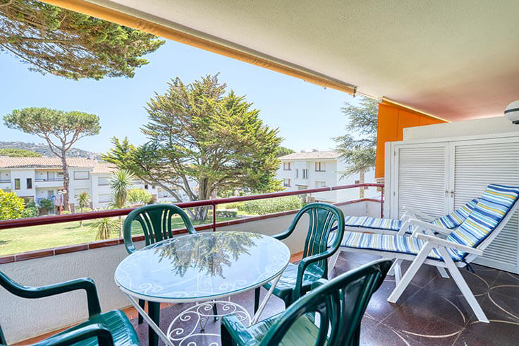 Wohnung 2 Schlafzimmer mit Schwimmbad, Wifi und Garten auf Calella de Palafrugell - Vermietung Urlaub - Tourist